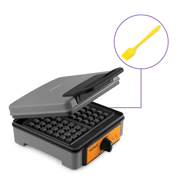 Вафельница для бельгийских вафель Kitfort КТ-1694