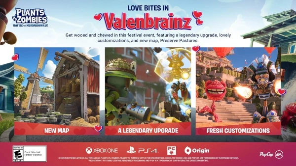 Plants vs. Zombies: Battle for Neighborville для PS4 (русские субтитры)