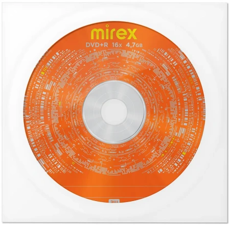 Диск DVD-R Mirex 4.7Gb 16x (1 шт)