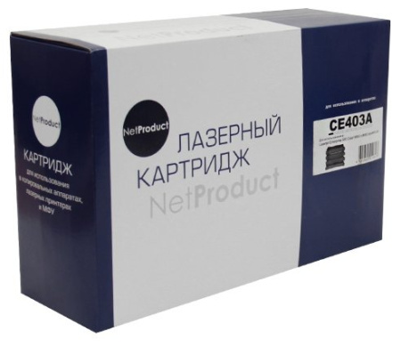 Картридж NetProduct N-CE403A (аналог HP CE403A)