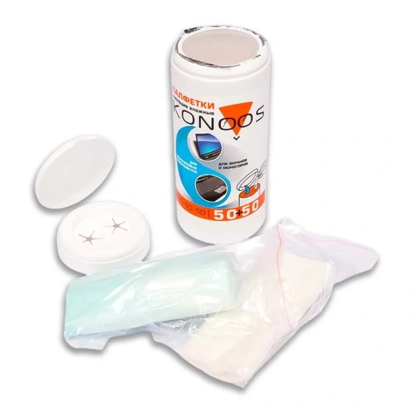 Влажные салфетки Konoos KDC-50-50 (100 шт)