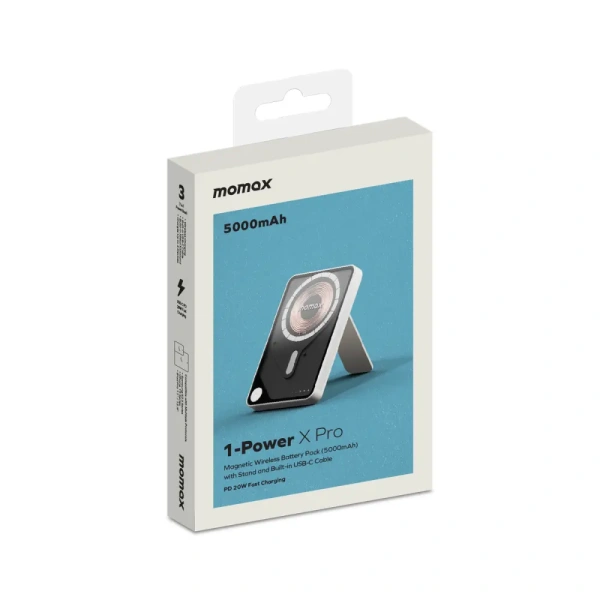 Портативное зарядное устройство Momax 1-Power X Pro IP131 (Type-C, 20W, белый)