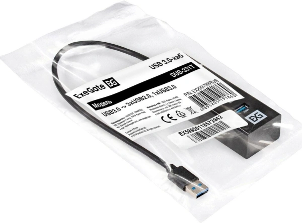 USB-хаб ExeGate DUB-331T EX299788RUS