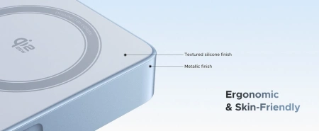 Внешний аккумулятор Ugreen MagFlow PB773 10000mAh (голубой)