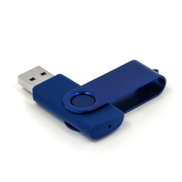 Флешка 256GB USB 2.0 FlashDrive Mirex SWIVEL DEEP BLUE