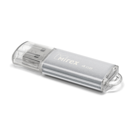 Флешка 4GB USB Flash Mirex Unit (Серебристый) 13600-FMUUSI04