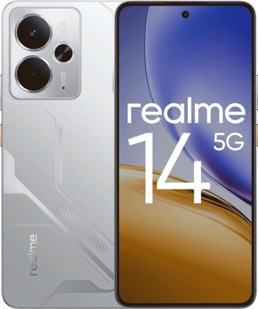 Телефон Realme 14 RMX5070 8GB/256GB международная версия (серебристый)