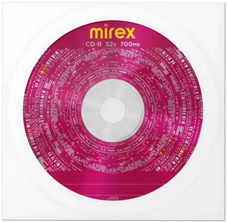 Диск CD-R Mirex 700Mb 52x (1 шт)