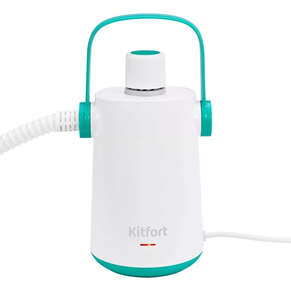 Пароочиститель Kitfort KT-9109-3 (бело-бирюзовый)