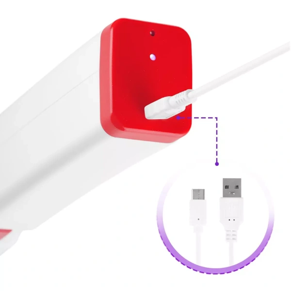 Электронож Kitfort KT-4073-1 (бело-малиновый)