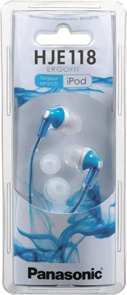 Наушники Panasonic RP-HJE118GUA (Синий)