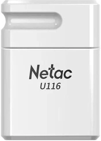 Флешка Netac U116 32GB USB 3.2 NT03U116N-032G-32WH (белый)