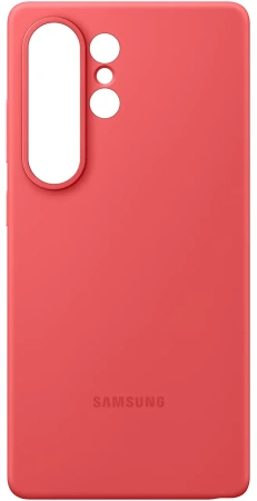 Чехол-накладка Samsung Silicone Case S25 Ultra (красный)