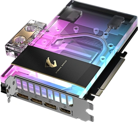 Видеокарта Gigabyte Aorus GeForce RTX 5080 Xtreme Waterforce WB 16G GV-N5080AORUSX WB-16GD