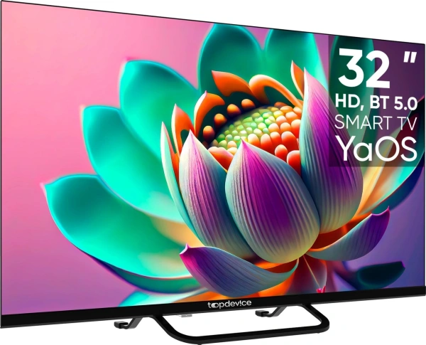 Телевизор Topdevice 32" SMART TV YаOS (черный)