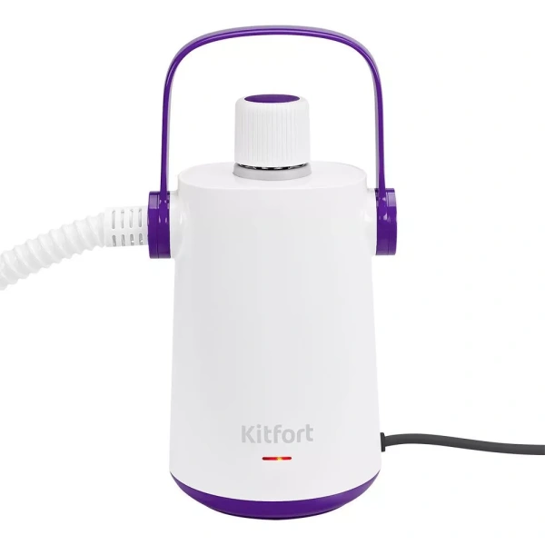 Пароочиститель Kitfort KT-9109-1 (бело-фиолетовый)