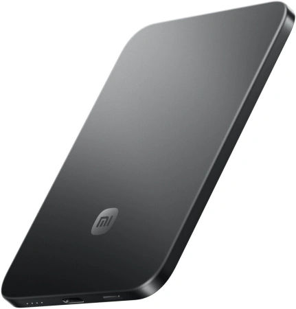 Внешний аккумулятор Xiaomi UltraThin Magnetic Power Bank 5000 15W MDY-20-EB (черный)
