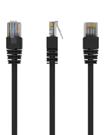 Кабель RJ45 Cablexpert PP12-3M/BK (3м, черный)