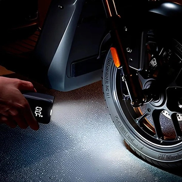 Автомобильный компрессор Xiaomi Mijia Compact Portable Electric Air Compressor MJBXCQBQW (китайская версия)