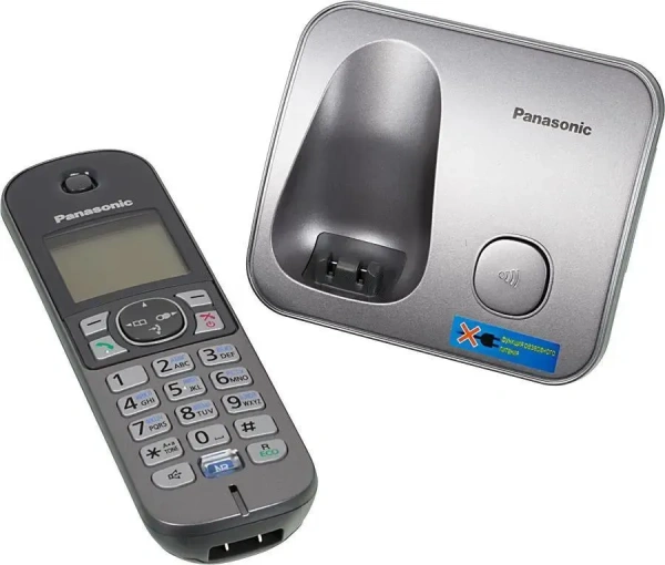 Радиотелефон Panasonic KX-TG6811RUM (серый)