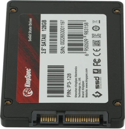 Внутренний SSD-накопитель KingSpec P3-128 128GB