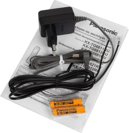 Радиотелефон Panasonic KX-TG6821RUB (черный)