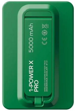 Портативное зарядное устройство Momax 1-Power X Pro IP131 (Type-C, 20W, зеленый)