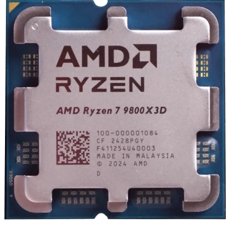Процессор AMD Ryzen 7 9800X3D, 4.7GHz, AM5, 8 cores, SVGA, OEM