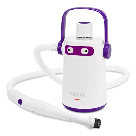 Пароочиститель Kitfort KT-9109-1 (бело-фиолетовый)