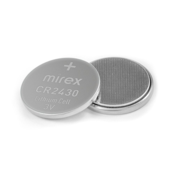 Батарейка Mirex CR2430 Lithium 23702-CR2430-E1 (1 шт)