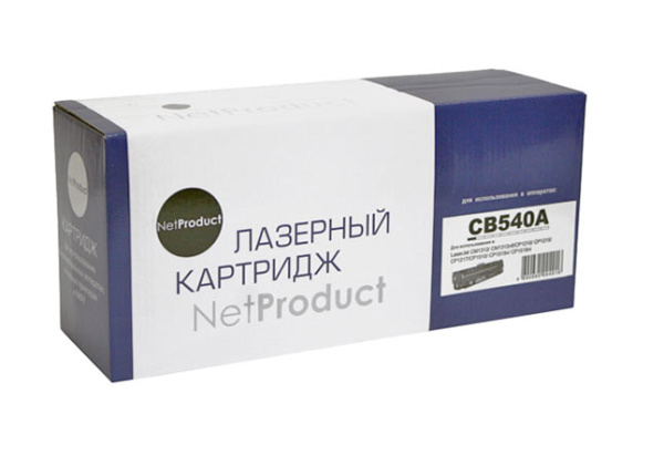 Картридж NetProduct N-CB540A (аналог HP CB540A)