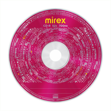 Диск CD-R Mirex 700Mb 52x (1 шт)