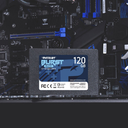 Внутренний SSD-накопитель Patriot Burst Elite 120GB PBE120GS25SSDR
