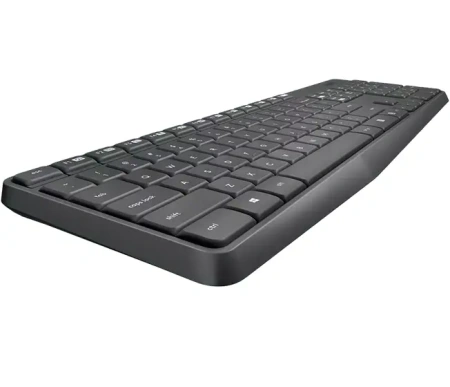 Беспроводная клавиатура + мышь Logitech MK235 920-007949 (черный)