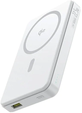 Внешний аккумулятор Baseus Airpow II Qi2 Magnetic Power Bank 22.5W 10000mAh (белый)