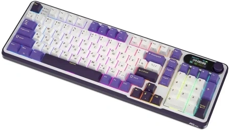 Клавиатура Royal Kludge RK-S98 RGB Blackberry (RK Chartreuse)