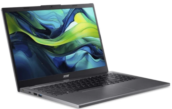 Ноутбук Acer Aspire 15/ A15-41M-R3RM/ R5-8640HS/ 15.6 ComfyView FHD IPS AG 16:9/ AMD Radeon 760M/ 16GB/ 512GB/ Win11H/ Steel Gray
