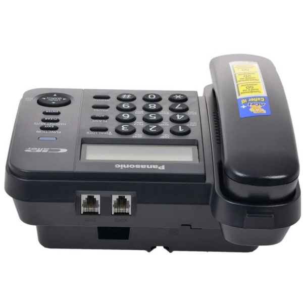 Проводной телефон Panasonic KX-TS2356RUB (черный)