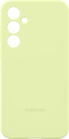 Чехол-накладка Samsung Silicone Case A35 5G (лаймовый)
