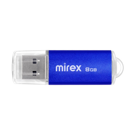 Флешка 8GB Mirex Unit Aqua USB 2.0 13600-FMUAQU08 (синий)
