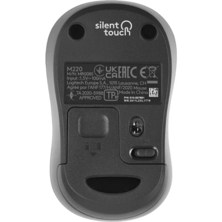 Беспроводная клавиатура + мышь Logitech MK295 920-009813 (черный)