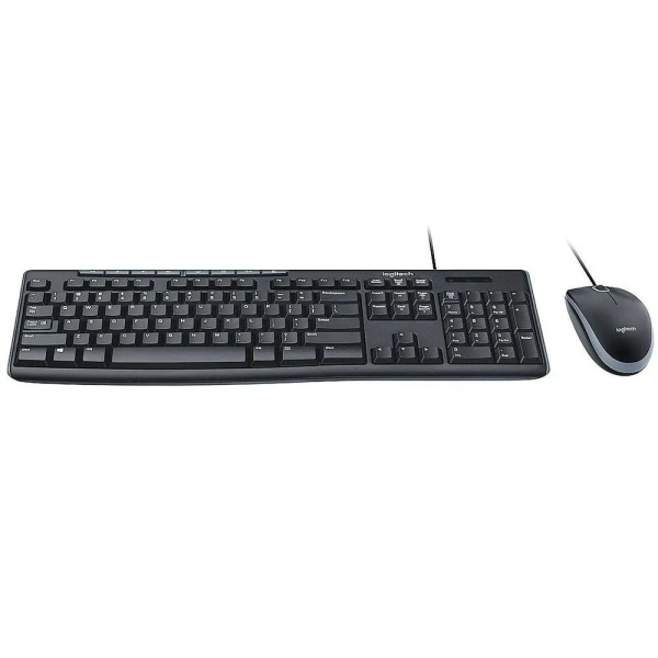 Клавиатура + мышь Logitech MK200 920-002694 (черный)