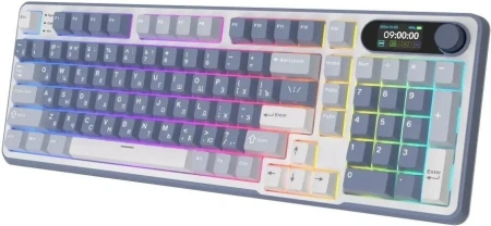 Клавиатура Royal Kludge RK-S98 RGB Ocean Blue (RK Cream)