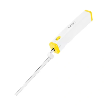 Электронож Kitfort KT-4073-3 (бело-желтый)