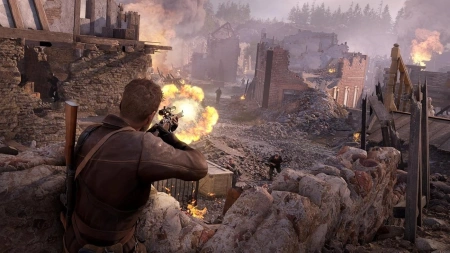 Sniper Elite: Resistance для PS4 (русские субтитры)