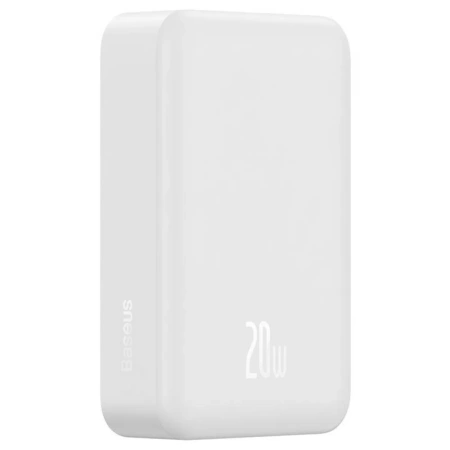 Внешний аккумулятор Baseus Magnetic Mini 20000mAh (20W, белый)