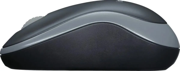 Мышь Logitech M185 (оптическая, 3 кнопки, серая)