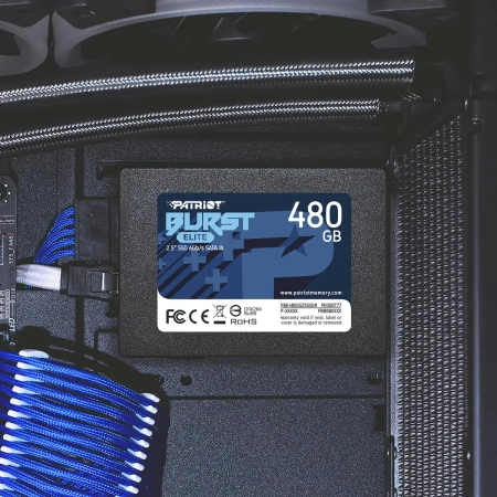 Внутренний SSD-накопитель Patriot Burst Elite 480GB PBE480GS25SSDR
