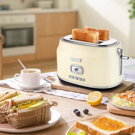 Тостер Kitfort KT-2075-1 (бежевый)