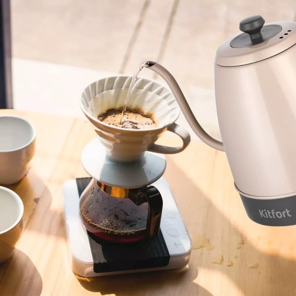 Чайник для варки кофе Kitfort KT-6614